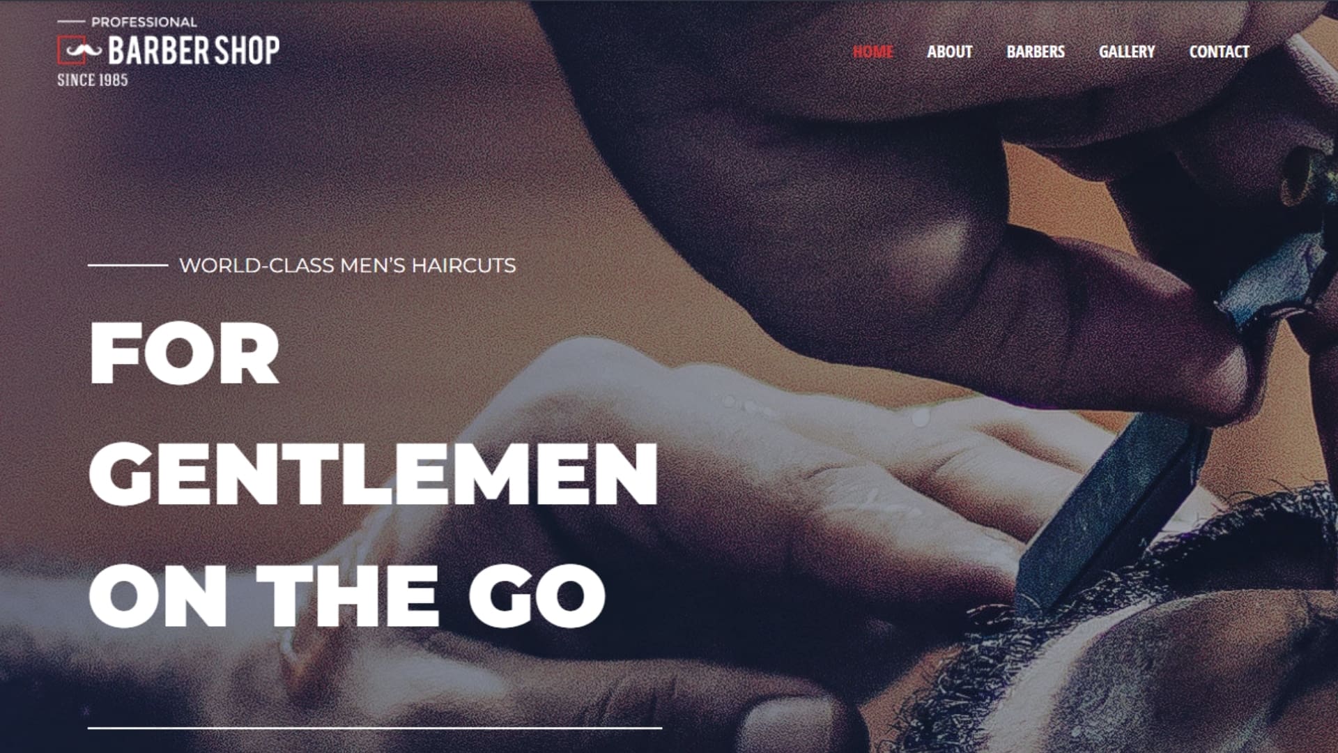 Free websites ireland (13) - Heaventree Website Design Close-up of a barber styling a man's hair in a modern barbershop, showcasing precision grooming services for gentlemen on the go.